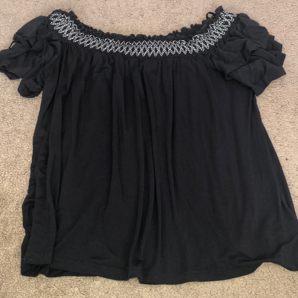 American Eagle Outfitters off the shoulder top
